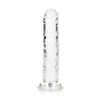 RealRock Crystal Clear Realistic 6″ Jelly Dildo Blue