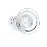 RealRock Crystal Clear Realistic 6″ Jelly Dildo Clear