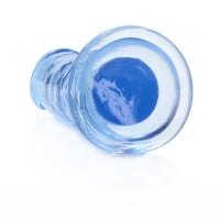 RealRock Crystal Clear Realistic 6″ Jelly Dildo Blue