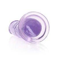 RealRock Crystal Clear Realistic 8″ Jelly Dildo Blue