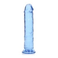 RealRock Crystal Clear Realistic 7″ Jelly Dildo Pink