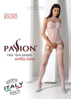 Bodystocking Passion BS095 bílé