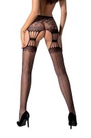 Passion S027 Stockings Black