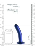 Dildo Ouch! Smooth Silicone G-Spot Dildo 6" Rose