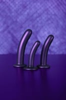 Ouch! Smooth Silicone G-Spot Dildo 6" Gun