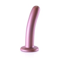 Ouch! Smooth Silicone G-Spot Dildo 6" Purple