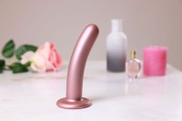 Dildo Ouch! Smooth Silicone G-Spot Dildo 6" Gun