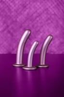 Dildo Ouch! Smooth Silicone G-Spot Dildo 6" Gun