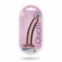 Ouch! Smooth Silicone G-Spot Dildo 6" Gun