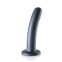 Ouch! Smooth Silicone G-Spot Dildo 6" Purple