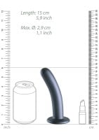 Dildo Ouch! Smooth Silicone G-Spot Dildo 6" Gun