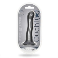 Dildo Ouch! Ultra Soft Silicone Curvy G-Spot Dildo 7" Rose
