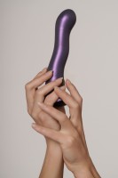 Dildo Ouch! Ultra Soft Silicone Curvy G-Spot Dildo 7" Purple