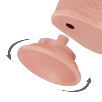 Lovetoy Sliding Skin Cock with Balls 7″