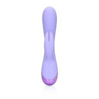 Vibrátor Loveline Smooth Silicone Rabbit Digital Lavender