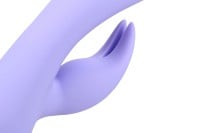 Loveline Smooth Silicone Rabbit Vibrator Digital Lavender