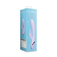 Vibrátor Loveline Smooth Silicone Rabbit Digital Lavender