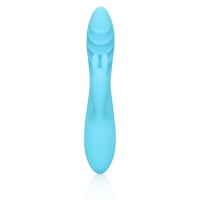 Loveline Ribbed Ultra Soft Silicone Rabbit Vibrator