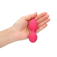 Vibrační vajíčko Loveline Vibrating Egg with Remote Control Strawberry Red