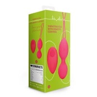 Vibrační vajíčko Loveline Vibrating Egg with Remote Control Strawberry Red