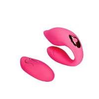 Vibrátor pro páry Loveline Couple Toy with Remote Control Wild Strawberry