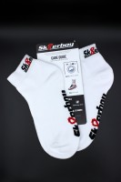 Sk8erboy Quarter Socks White