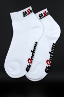 Sk8erboy Quarter Socks White