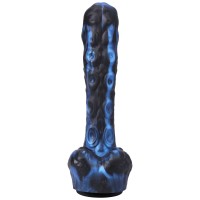 Vibrační dildo Doc Johnson Fort Troff Tendril Thruster černo-modré