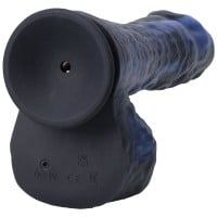 Vibračné dildo Doc Johnson Fort Troff Tendril Thruster čierno-modré