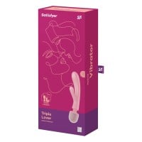 Satisfyer Triple Lover Hybrid Vibrator Pink