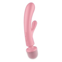 Satisfyer Triple Lover Hybrid Vibrator Pink