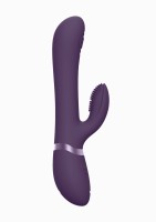 Rabbit vibrátor s pulzátorom Vive Etsu fialový