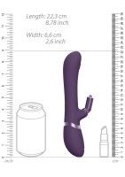 Vive Etsu Pulse Wave Rabbit Vibrator Purple