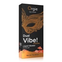 Tekutý vibrátor Orgie Dual Vibe! Sex On The Beach 15 ml