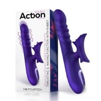 Action No. Fourteen Thursting Rabbit Vibrator