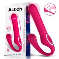 Rotačné prirážacie vkladacie dildo Action No. TwentyThree