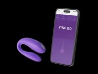 Vibrátor pro páry We-Vibe Sync Go Turquoise