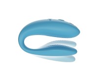 Vibrátor pre páry We-Vibe Sync Go Turquoise