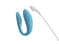 Vibrátor pro páry We-Vibe Sync Go Turquoise