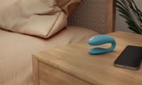 Vibrátor pro páry We-Vibe Sync Go Turquoise