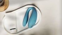 Vibrátor pro páry We-Vibe Sync Go Turquoise