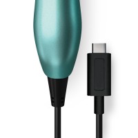 Masážní hlavice Doxy 3 USB-C tyrkysová