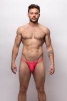 Pánske tangá Sukrew Deep Coral Bubble Thong