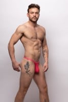 Pánske tangá Sukrew Deep Coral Bubble Thong