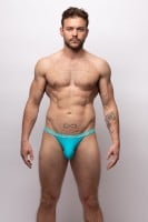 Pánske tangá Sukrew Scuba Blue Bubble Thong