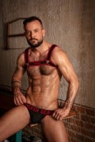 Locker Gear LK0526 Push It Jockstrap Red