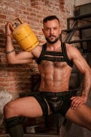 Locker Gear LK0740 Grab Him Harness Khaki