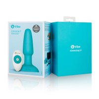 b-Vibe Rimming 2 Vibrating Butt Plug Black