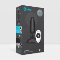 Vibračný análny kolík b-Vibe Rimming 2 Teal