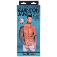 Realistické dildo Doc Johnson Quinton James ULTRASKYN